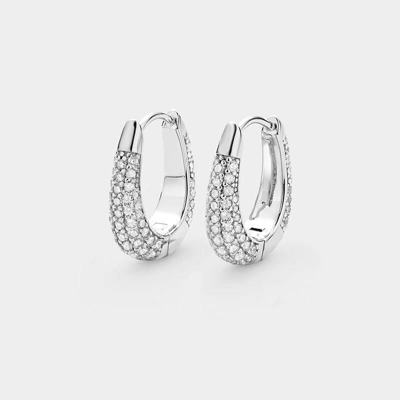 Pavé Original Design, Elegant And Luxurious Earrings_voghion.com