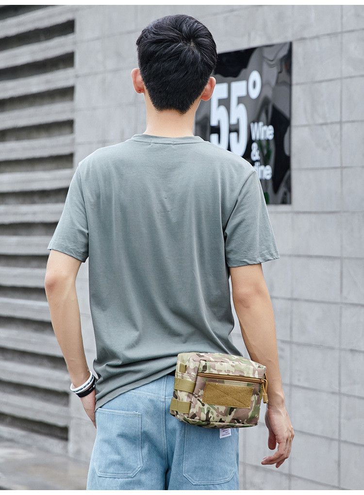 Outdoor Sports Multi-Functional Tactical Waist EDC Duty Belt-Worn Miscellaneous Storae Companion Backpack Attachment_voghion.com