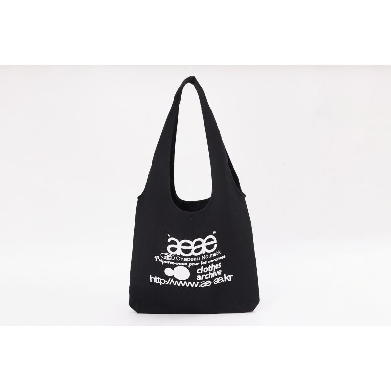 Borsa a tracolla sottobraccio in denim con cuore e lettera, marchio coreano di nicchia alla moda AEAE, per donna_voghion.com