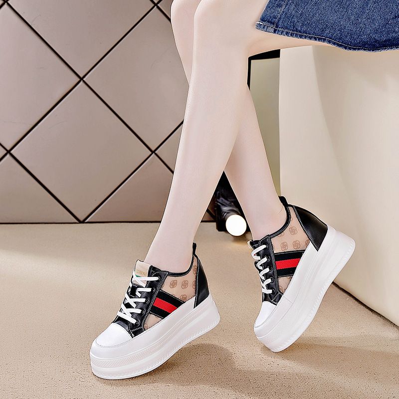 New Trend Sunday Increase Fabric Casual Thick Bottom Loose Fur Flat Women's Shoes_voghion.com