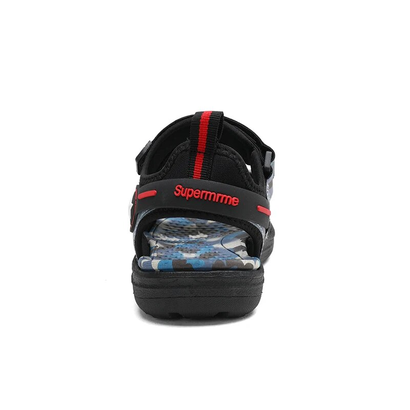 Estate spiaggia bambini, scarpe alla moda per ragazzi 5-16 anni, no ALD, outdoor, ombre astronomiche, sandali in cuoio_voghion.com