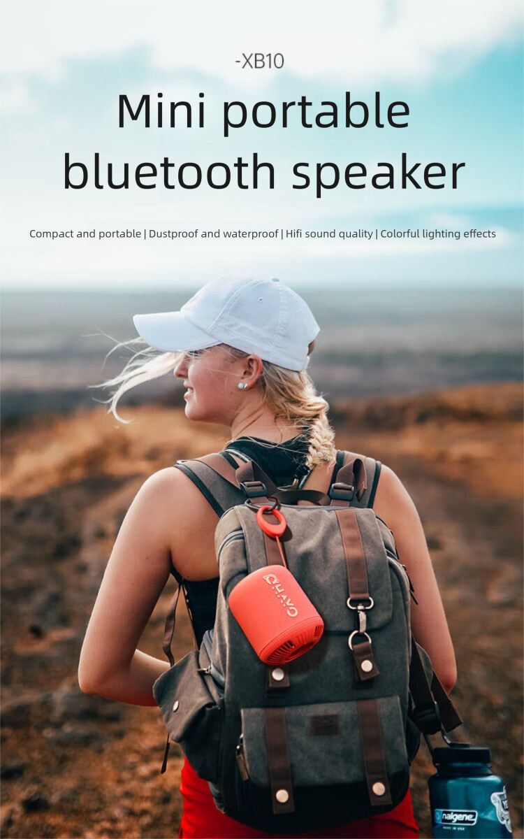 Leden Audio Bluetooth Speaker High Sound Quality Heavy Super Subwoofer Outdoor Waterproof Portable Mini Small Cannon_voghion.com