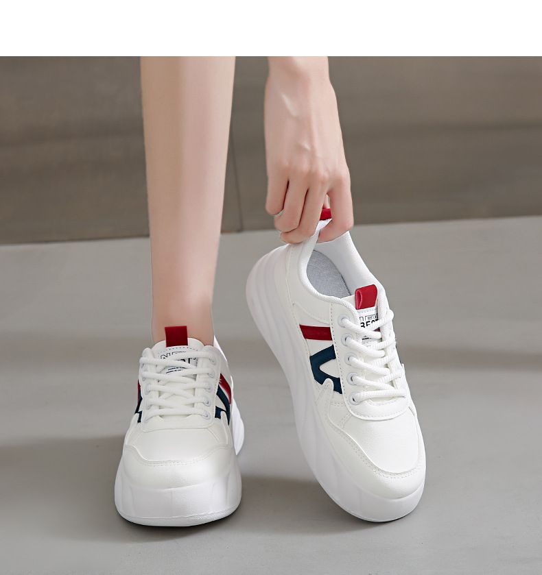 Scarpette bianche per bambini, studenti, tempo libero, sportive, versatili, da strada_voghion.com