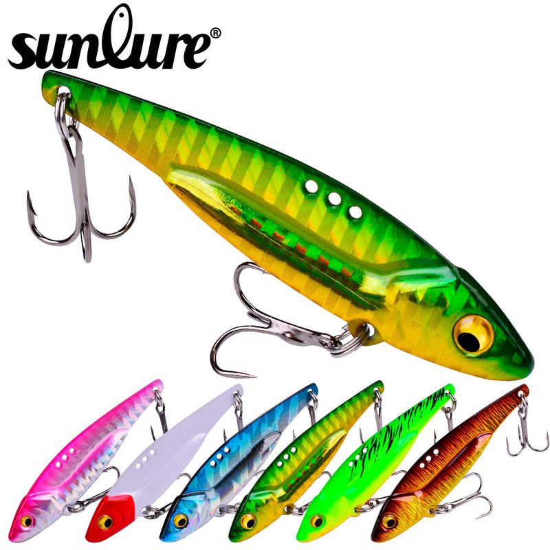 Sometime Gear Laser Vibrating Teaser VIB Lure Freshwater Saltwater Fishing Simulation Bait_voghion.com