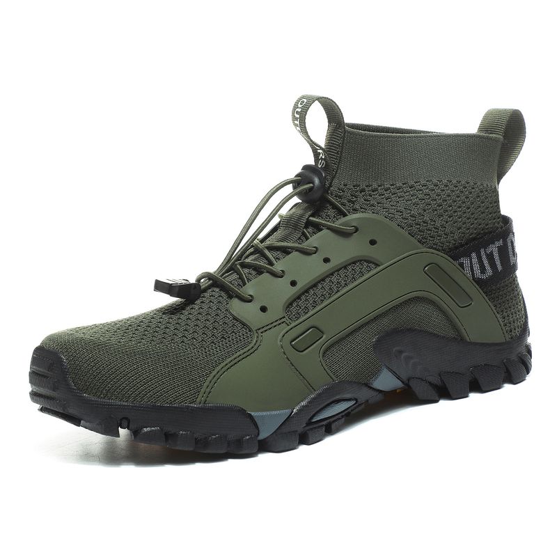 Scarpe da acqua da uomo per escursionismo, pesca e attività all'aperto - Scarpe leggere, traspiranti e ad asciugatura rapida con suola in gomma per escursionismo, pesca e guado_voghion.com
