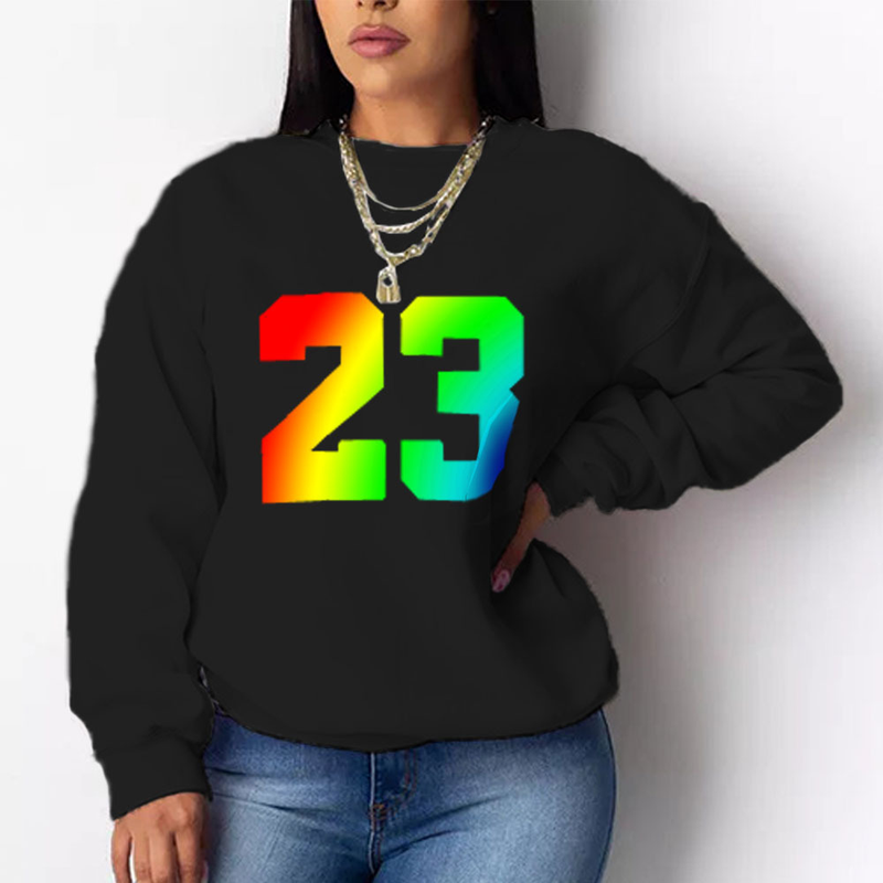 Ženski ohlapen pulover s kapuco z dolgimi rokavi in potiskom_voghion.com