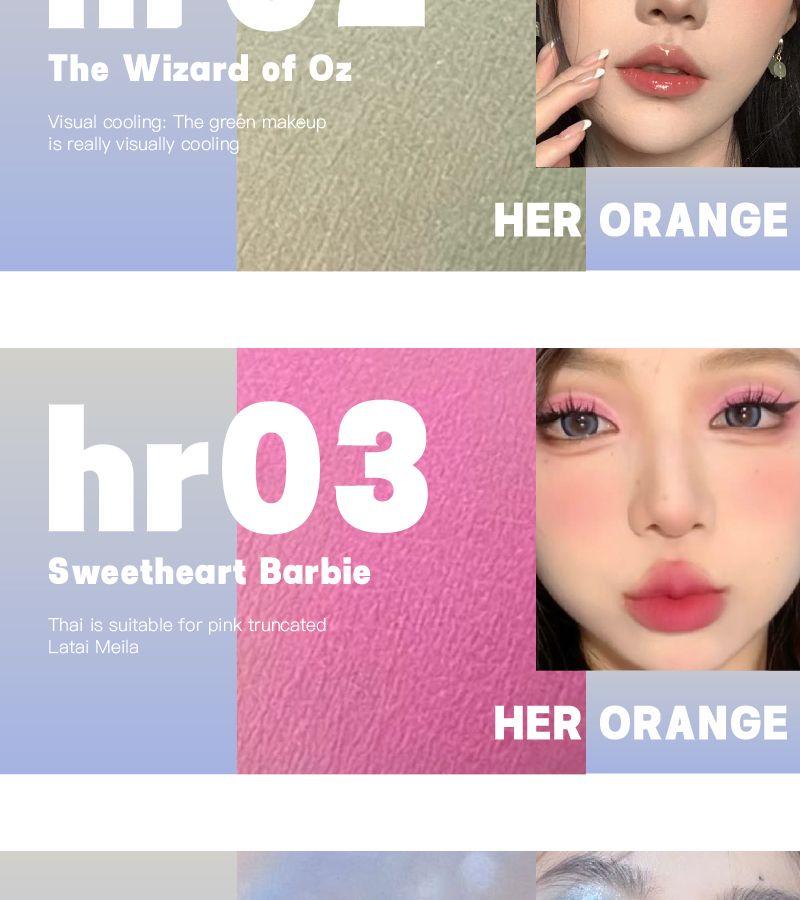 HERORANGE Jugend Monochrome Make-Up Lidschatten Ins Perlglanz Feine Flash Natürliche Zarte Kartoffelpüree Lidschatten Platte_voghion.com