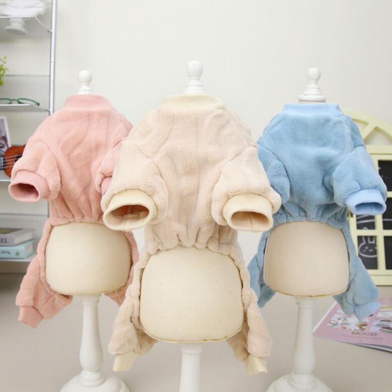 Fleece Jumpsuit For Dogs CDDMPET By PawParty Store_voghion.com