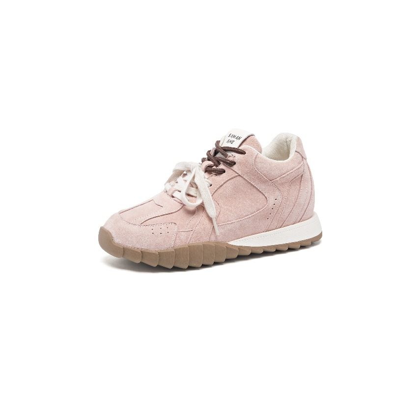 Innenhöhe erhöhen kleine Statur, dick besohlte Forrest Gump Schuhe, Damen 2025 Sommer neue lässige und vielseitige Super_voghion.com