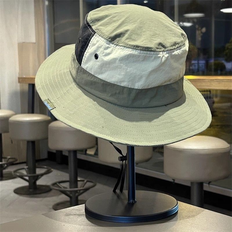 Outdoor Color Blocked Sunscreen Mountaineering For Men And Women Summer Quick Drying Breathable Sunshade Hiking Camping_voghion.com