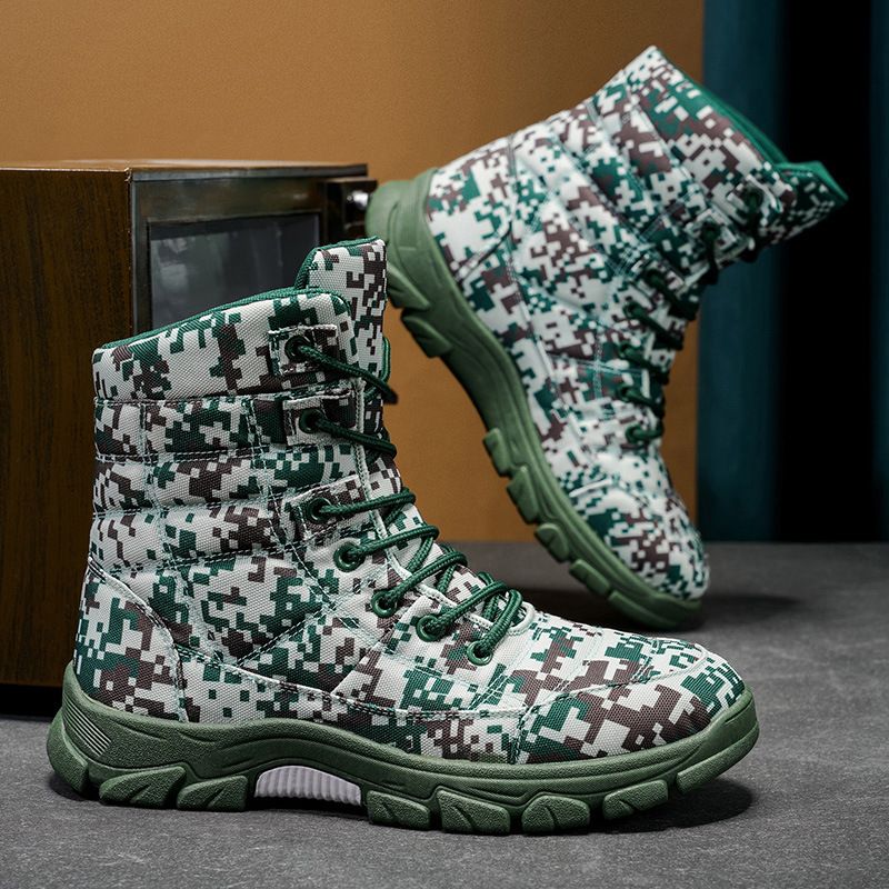 Stivali da trekking alti da uomo Martin di grandi dimensioni, nuovi stivali da esterno alla moda, autunno 2025_voghion.com