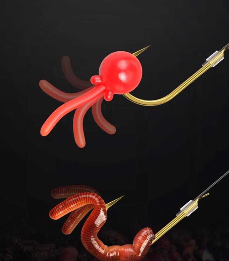 Dynamic Teasing With Tail Bead Float Anti-Reverse Bottom Fishing Lure For Crucian And Carp Soft Bait_voghion.com