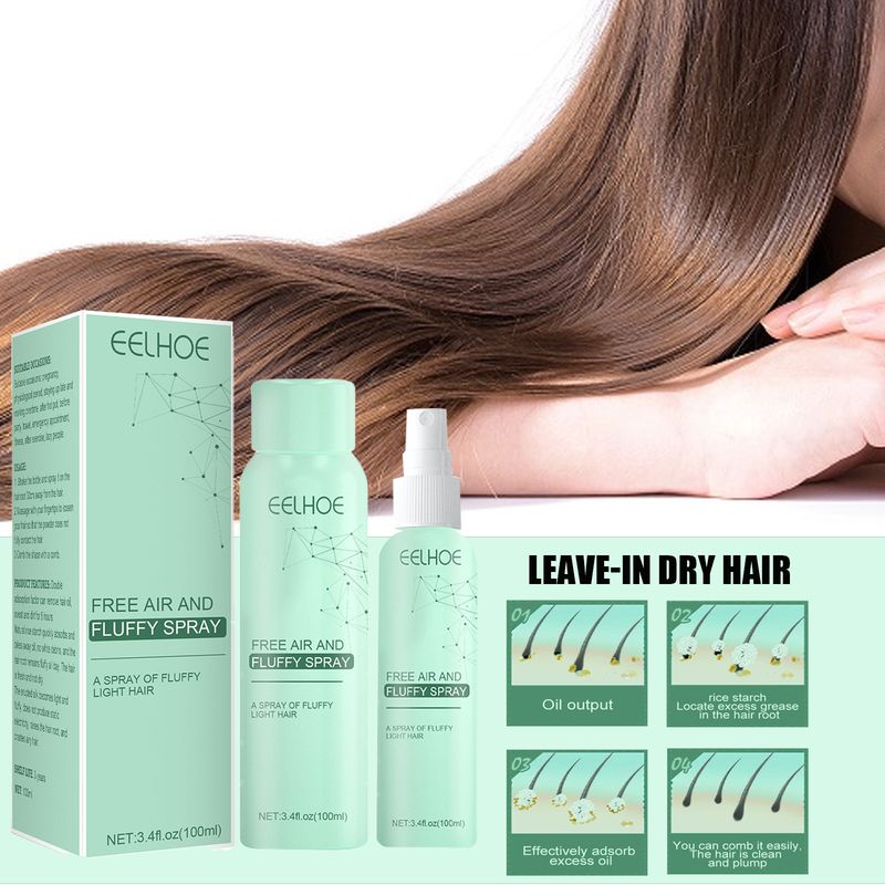 Lavaggio spray con aria soffice, sensazione di asciutto e volume rinfrescante, lavaggio senza controllo dell'olio, asciugacapelli pigro_voghion.com