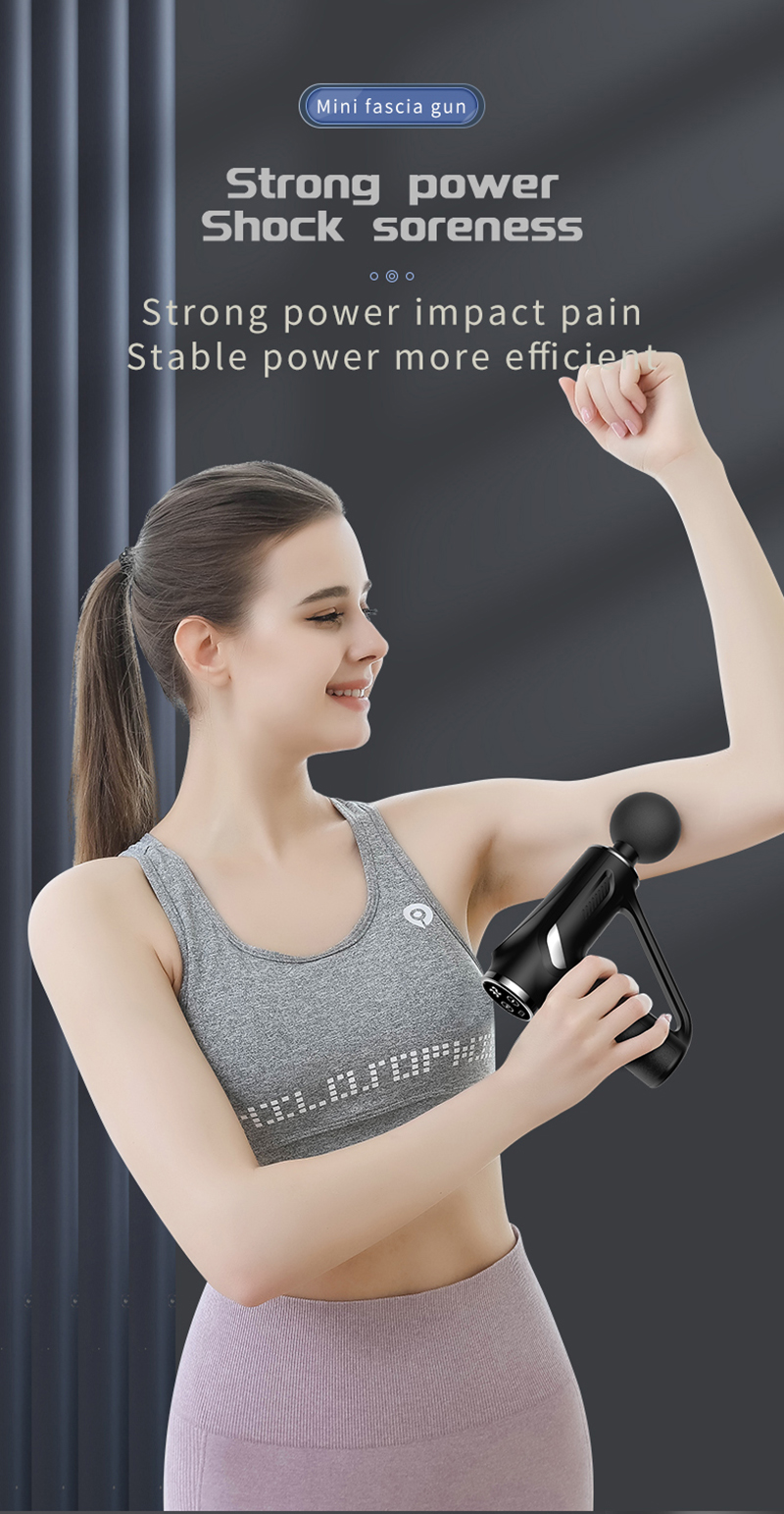 32 stopenj električna masaža G globoko tkivo vrat telo hrbtne mišice športna masaža sprostitev lajšanje bolečin vadba fascija_voghion.com