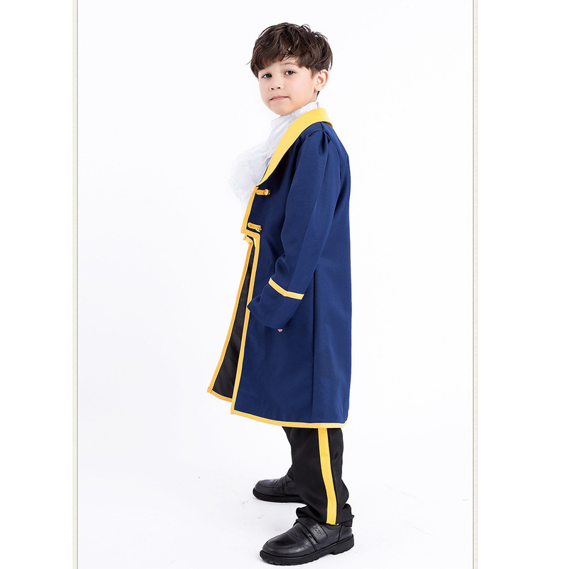 Nový barevný dětský oblek prince a krále, chlapecký halloweenský kostým rodič-dítě, anime kostým na hraní rolí_voghion.com