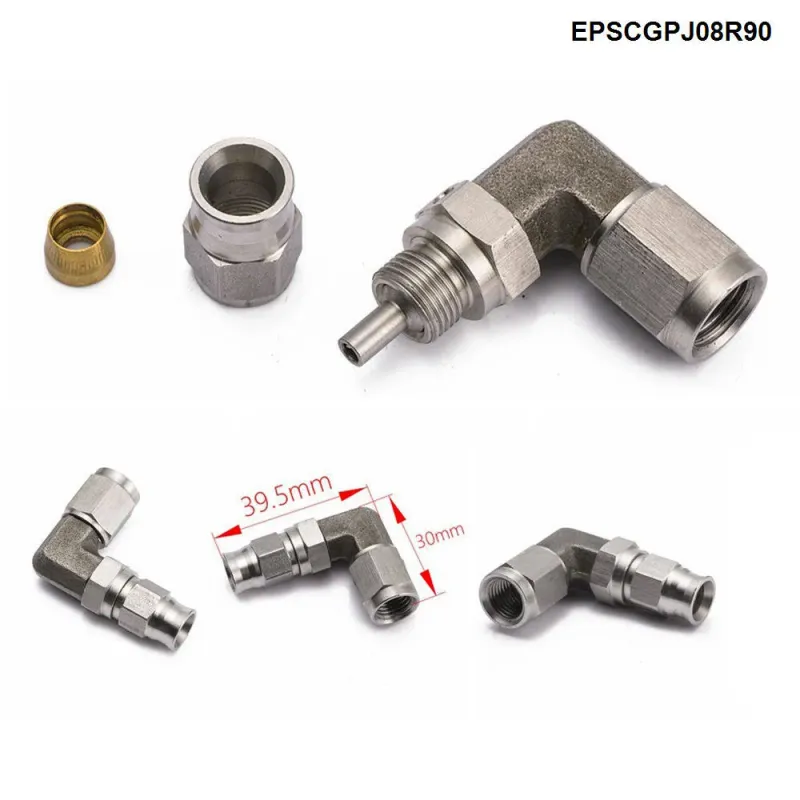 1PC Aço Inoxidável AN3 para AN -3 Extremidades de Mangueira Giratória de Freio Reto Encaixe de Carro EPSCGPJ_voghion.com