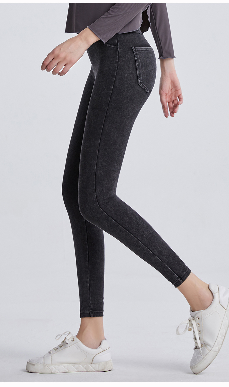 Women's double pocket running yoga casual pants_voghion.com