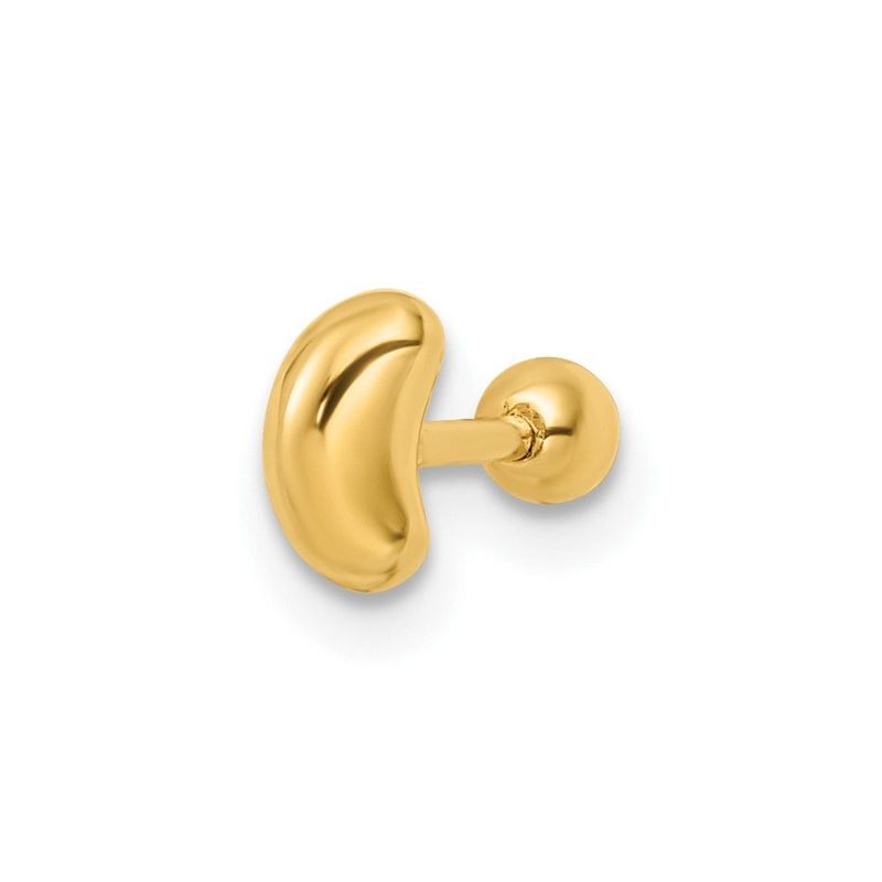 14k 18 Gauge Crescent Moon Labret Stud_voghion.com