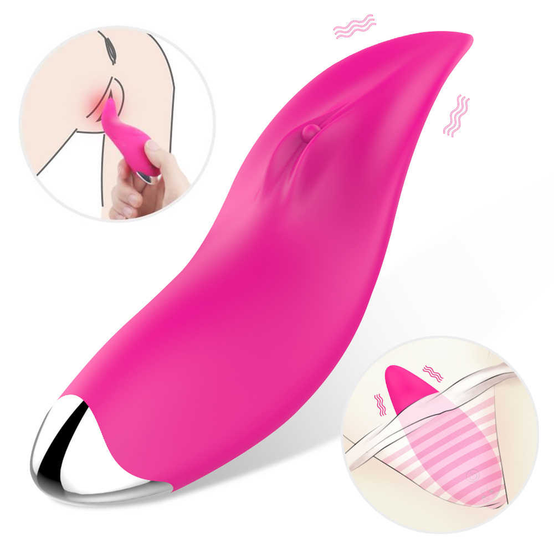 Zabawki erotyczne Wibratory łechtaczki Stymulator łechtaczki Mały masażer do lizania języka Zmysłowe gry Oralna zabawka dla dorosłych dla_voghion.com