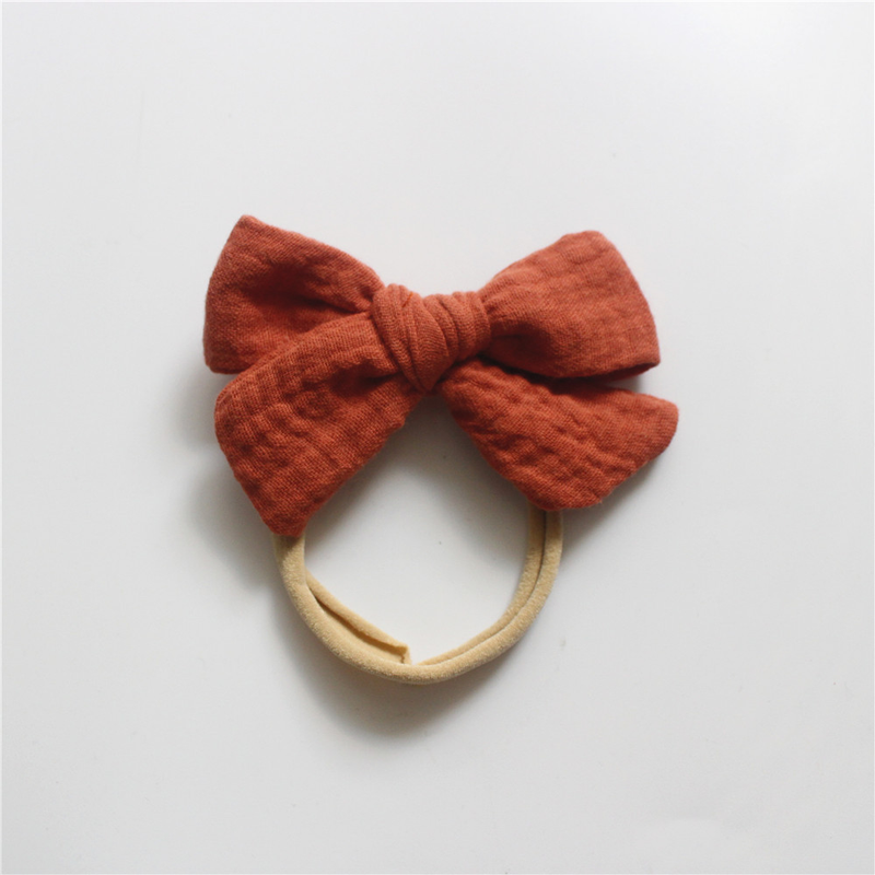 Fascia per capelli in mussola di cotone e garza per neonati, accessori per neonati di 100 giorni, in nylon super morbido, per maschi_voghion.com