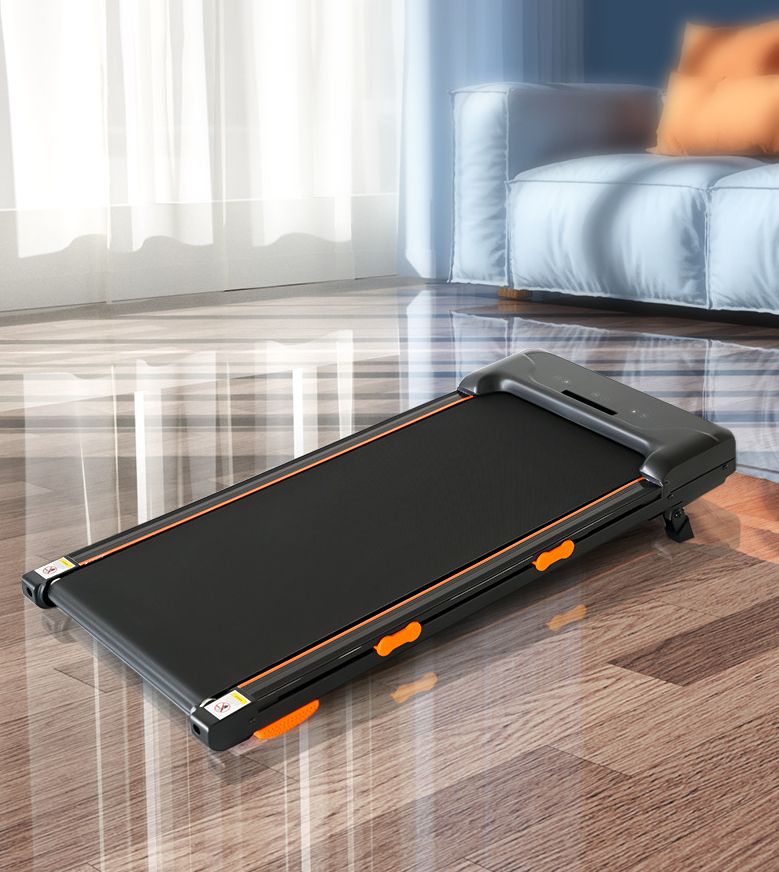 Small Tablet Walking Machine Home Silent Fitness Upgraded Electric Treadmill With Armrests_voghion.com