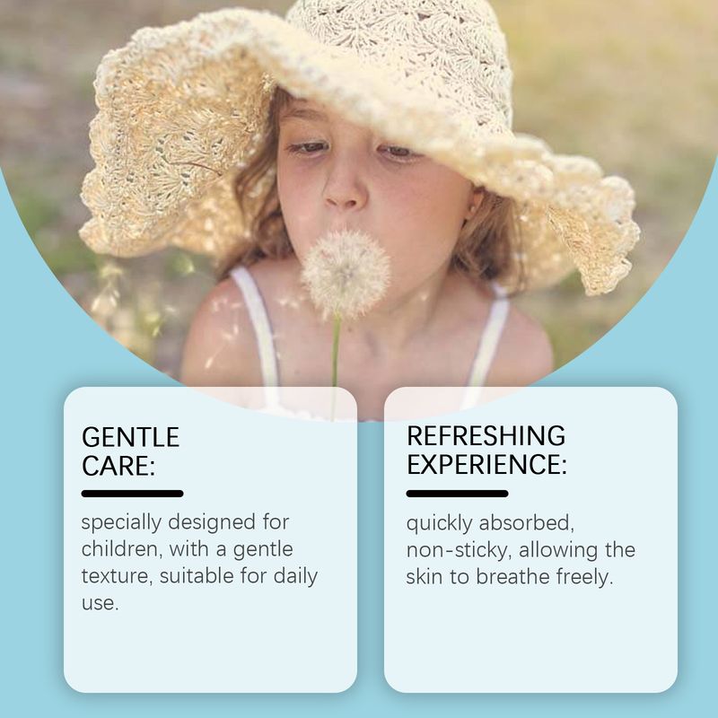 Gentle Children's Protective For Daily Outdoor Protection, Moisturizing Skin Isolation, Refreshing Brightening Protection, Isolation,_voghion.com