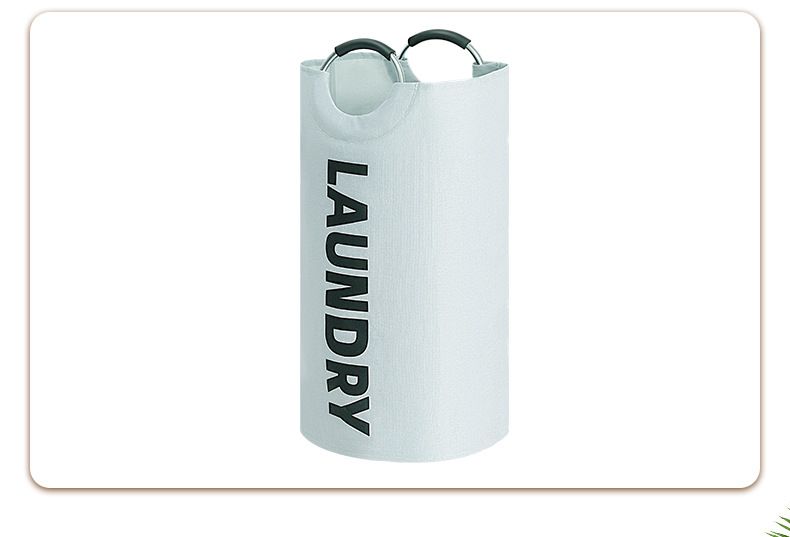 Leinwand Wäsche Schmutzige Kleidung Korb Mit Griffen Faltbare Lagerung Korb Sonstiges Organizer Tasche_voghion.com