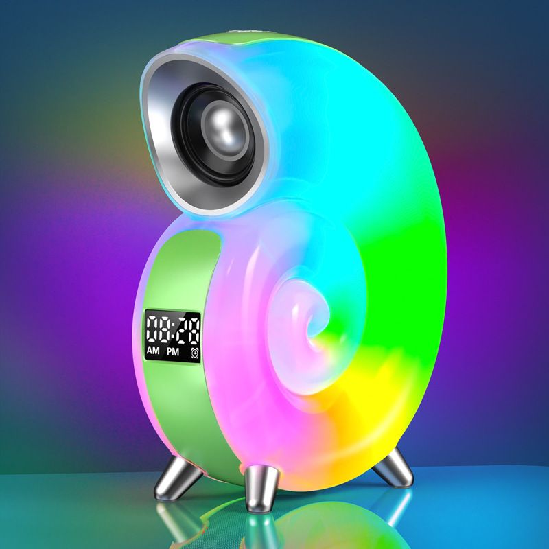 Nuova funzione Conch Voice Ai Musica Luce Smart Bluetooth Audio APP Controllo Luce di sveglia Sonno Rumore bianco_voghion.com