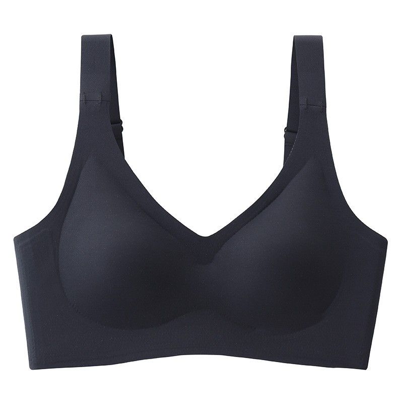Shangpin - Correa de hombro grande de látex tailandés para mujer, ropa interior con hebilla invisible sin rastro, accesorio de colección para deportes de pecho_voghion.com