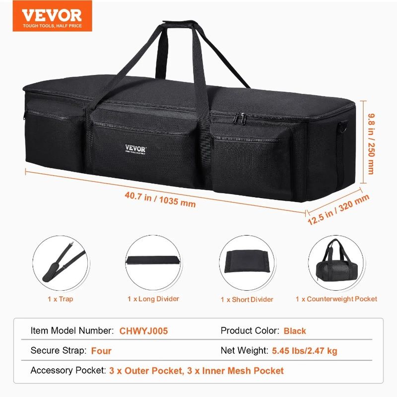 40.7 Borsa antiurto Custodia per telescopio Telescopio multiuso_voghion.com