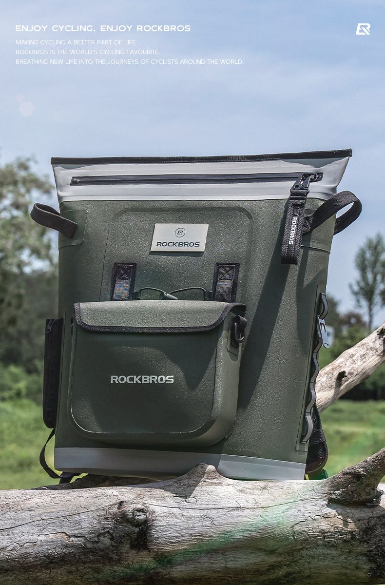 Locke Brothers Handkühltasche für Kühlschränke, für frische Lebensmittel, Camping im Freien, Angeln, kalte Getränke, für das Auto, tragbar für zu Hause_voghion.com