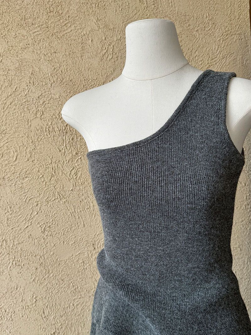 Women's Clothing simple high end women's autumn and winter new cardigan + vest + wide leg pants three piece set ss658_voghion.com