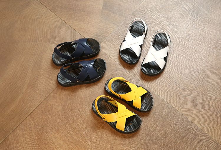 New Summer Sandals For Children, Boys' Sandals, Girls' Beach Shoes, Korean Style, Hollow And Breathable_voghion.com