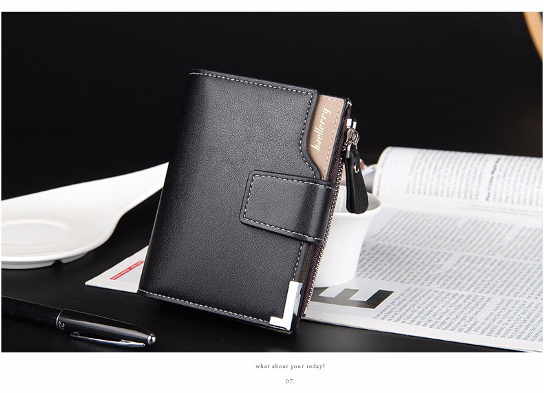 Marke Brieftasche männer leder männer geldbörsen geldbörse kurz männlichen kupplung leder brieftasche männer geld tasche qualität garantie_voghion.com