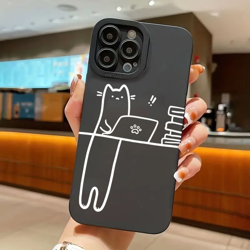 Capa de celular com estampa de gato e animal engraçado para Xiaomi Redmi Note 14 13 12 11 Pro Plus 4G 5G 12S 11S 10S Redmi 13C 14C_voghion.com