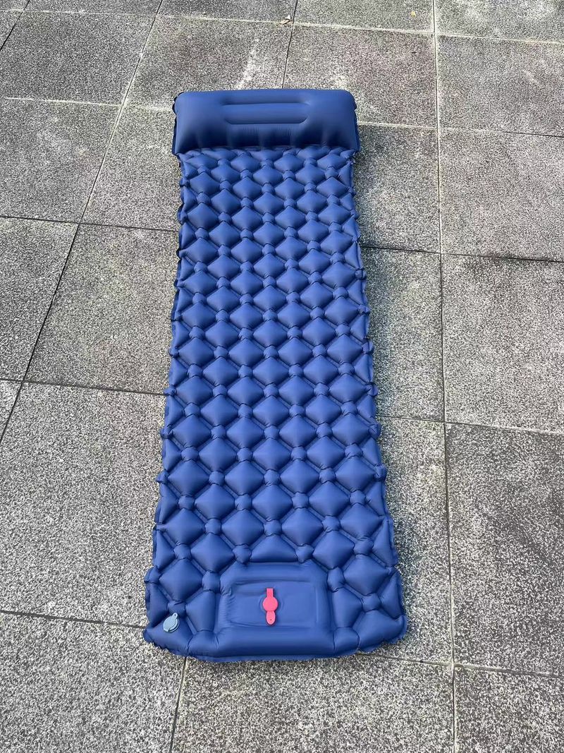 Tapis gonflable ultra-léger en TPU en forme de diamant pour tente de camping, tapis portable et résistant à l'humidité_voghion.com