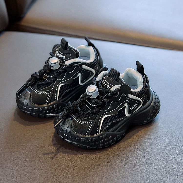 Scarpe da ginnastica traspiranti per bambini, per ragazzi, da 1 a 6 anni, stile primaverile e autunnale, scarpe da ginnastica per bambini con suola morbida in rete_voghion.com