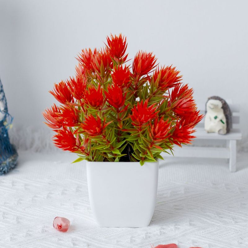 Simulazione decorazione vegetale piante in vaso Simulazione desktop per interni ornamenti per piante verdi Pianta in plastica 31 piante in vaso con erba da frutto tagliente_voghion.com