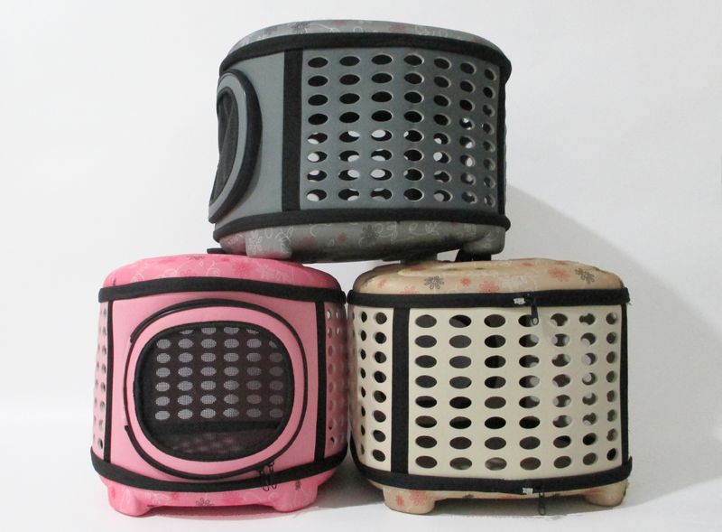 EVA Foldable Breathable Cat Dog Bag Portable Crossbody Shoulder Pet Backpack Factory_voghion.com