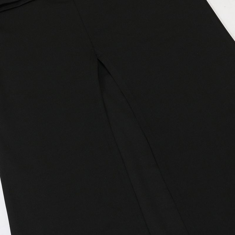 Abbigliamento da donna, nuovo top corto alla moda con diamanti e gonna sottile sui fianchi_voghion.com