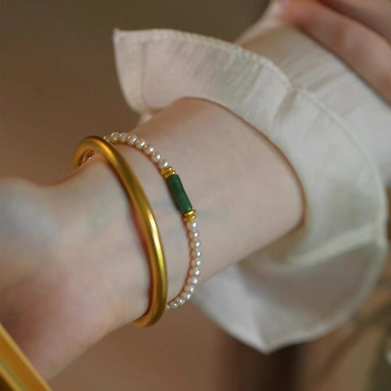 Shijia Pearl Wom, Leichter Luxus-Nischen-Exquisiter Lagenschmuck, Cooles Neues Nationales TRD-Armband Im Chinesischen Stil Für_voghion.com