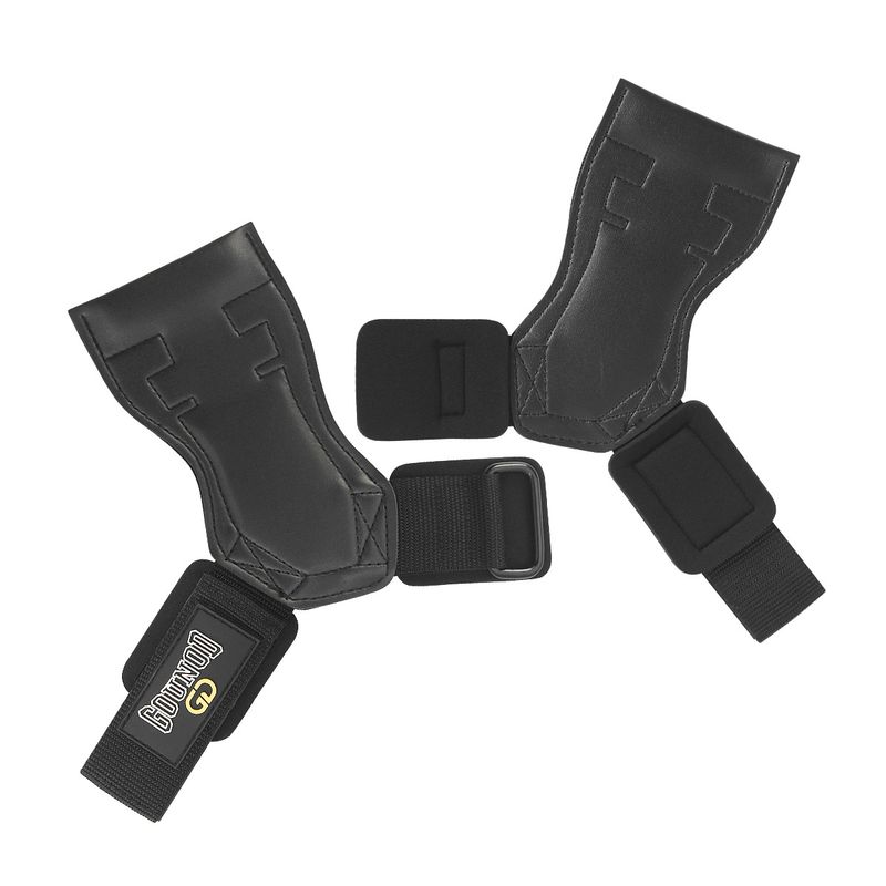 Fascia di supporto per presa da polso antiscivolo e resistente all'usura per attrezzi da fitness in pelle PVC_voghion.com