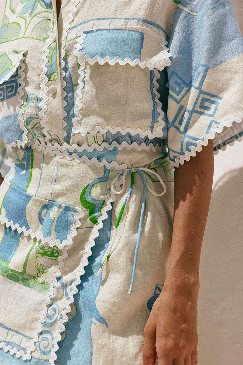 Vêtements pour femmes à la mode, ensemble de mode à imprimé dentelle pour femmes_voghion.com