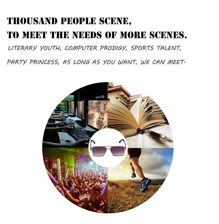 Occhiali da sole da guida retrò con montatura quadrata per uomo - Protezione UV polarizzata di alta qualità, stile aviatore classico_voghion.com