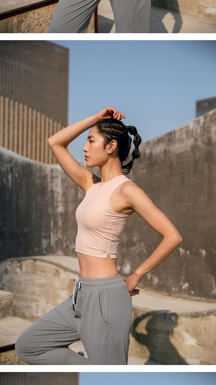 SUPERFLOWER Camiseta sin Mangas Deportiva para Gimnasio con Almohadillas para Sujetador para Mujer, Chaleco Sexy sin Mangas para Correr y Yoga, Fiess, Transpirable, de Secado rápido_voghion.com