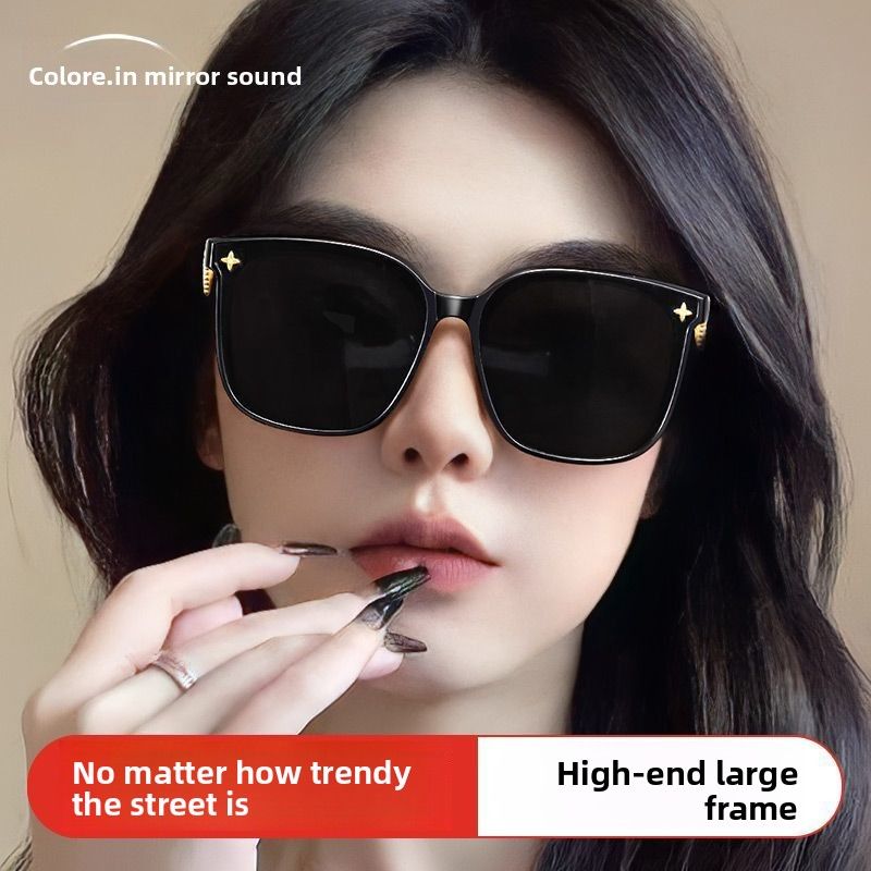 Okulary przeciwsłoneczne COLOREIN damskie wysokiej klasy, modne, z dużą oprawką, z ochroną UV i mocnym blokowaniem światła_voghion.com