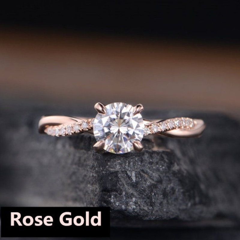 Shuosbai Elegant Fraen Voll Strass Inlaid Kubesch Zirkonia Fangerring Hochzäitsschmuck_voghion.com