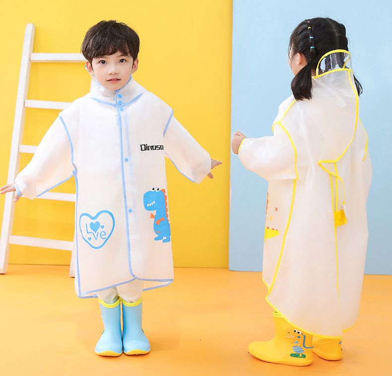Versteckter Bücherrucksack für Kinder, geruchloser Regenmantel_voghion.com