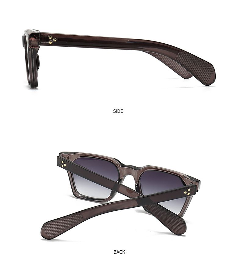 Foreign trade cross-border hot sunglasses mi nail European and American street shooting ins Internet celebrity model square sunglasses female 6076_voghion.com