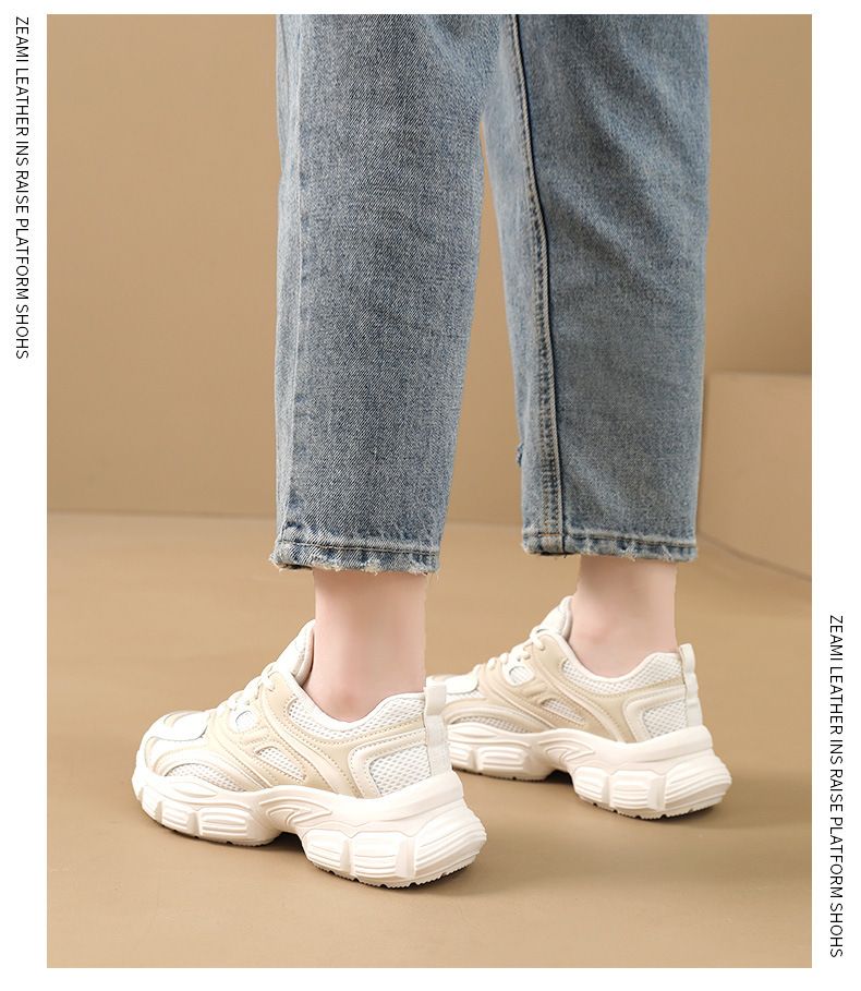 Damenschuhe Papaschuhe Neue lässige Schuhe mit weichen Sohlen Fliegengewebte atmungsaktive Sportschuhe Damenmode Koreanische Version Ins_voghion.com